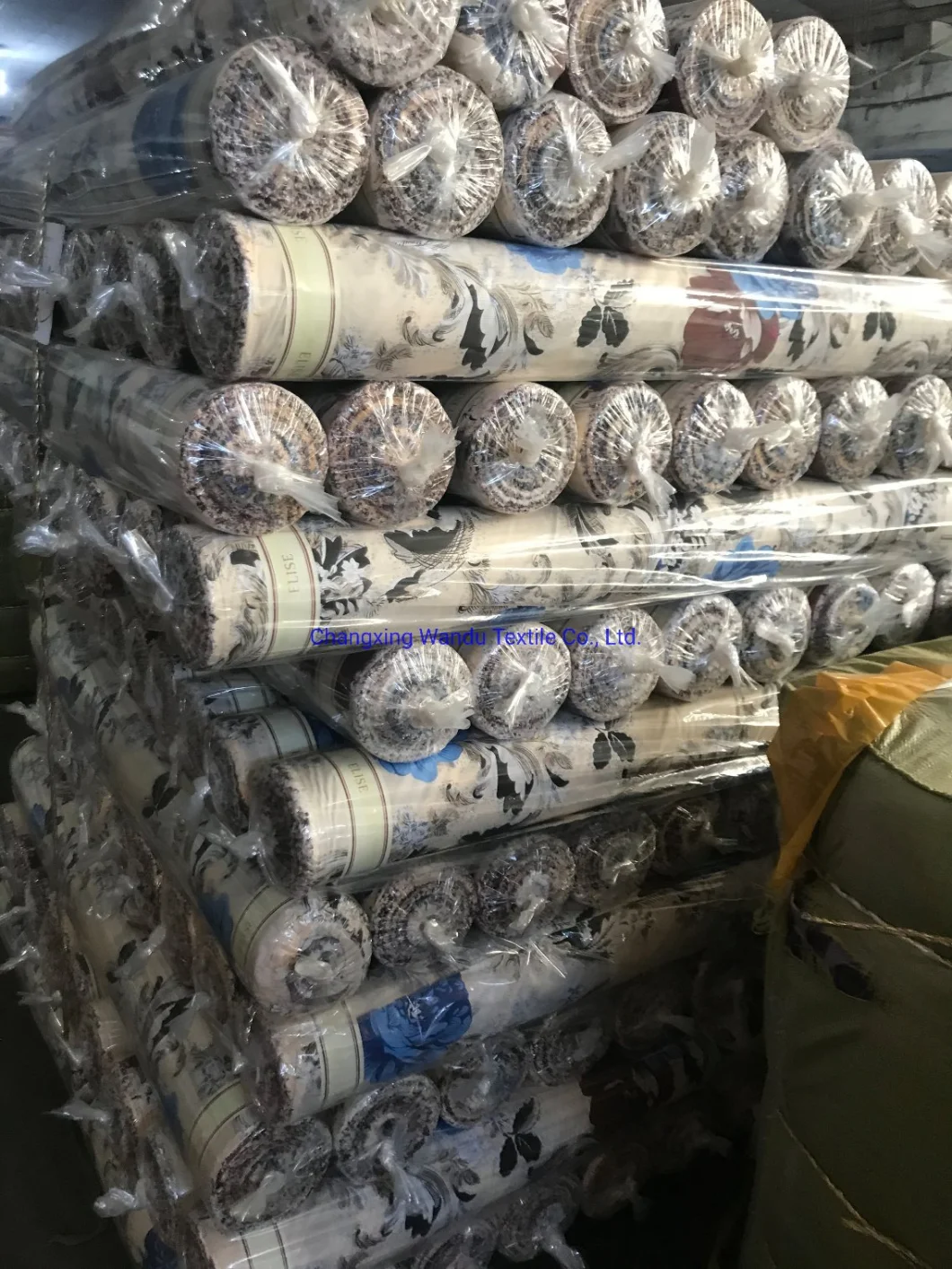 100% Polyester Fabric Printing Dyeing Bleaching or Ginning Textile