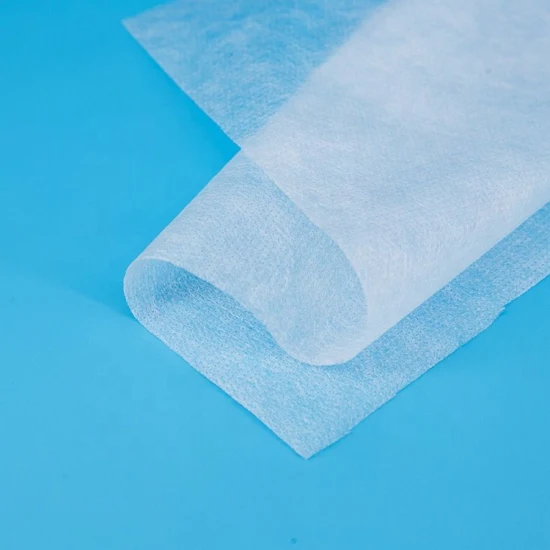  Горячий воздух через нетканый материал для детских подгузников и гигиенических прокладок.  Верхний слой из 100% ES-волокна, мягкий на ощупь.